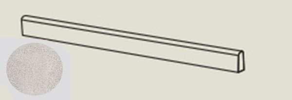 Бордюр BLEND CONCRETE BATT.MOON RET (PF60006964) 5.5x60 от ABK Ceramiche (Италия)