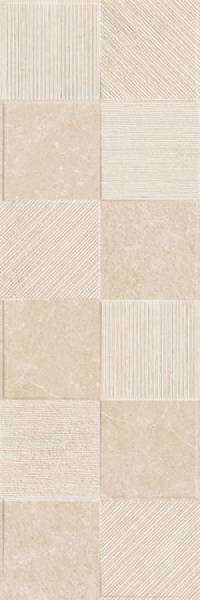 Настенная плитка Eterna Arena Struttura Quadro 3D rett. 30x90 от Ragno (Италия)