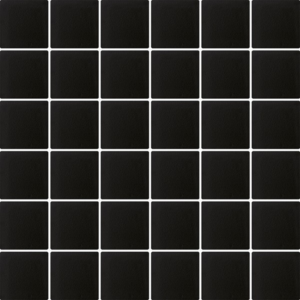 Мозаика MOSAICO ABSOLUTE BLACK 6MM NAT/RETT 5X5 (97123 30x30 от AVA Ceramica (Италия)