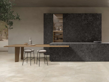 Керамогранит LIMESTONE BELGIUM BLACK NAT/RET (05485) 120x280 от Piemme Ceramiche (Valentino) (Италия)