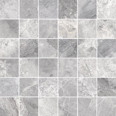 Мозаика SUPREME Mosaico Silver Lev. 4.7x4.7 (75537) 30x30 от Cerdomus (Италия)