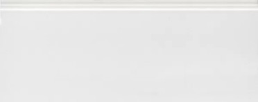 Плинтус Флориан белый матовый обрезной (FMF022R) 30x12x13 от Kerama Marazzi (Россия)