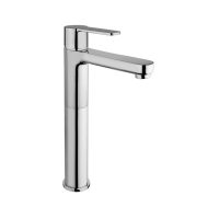 Смеситель для раковины Paini Arena с донным клапаном высокий