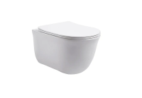 Унитаз подвесной с сиденьем микролифт Aquatek Классик AQ1112-00 безободковый