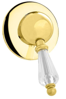 Смеситель для душа встраиваемый Cezares Vintage VINTAGE-DIM-03/24-Sw золото