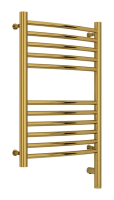Полотенцесушитель электрический 600х400 Сунержа Богема + выгнутая 03-5803-6040 золото