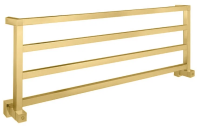 Полотенцесушитель водяной 440x1220 Margaroli Panorama 730117004GO золото
