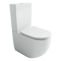 Унитаз-компакт напольный с бачком и сиденьем микролифт Ceramica Nova Metropol CN4001T