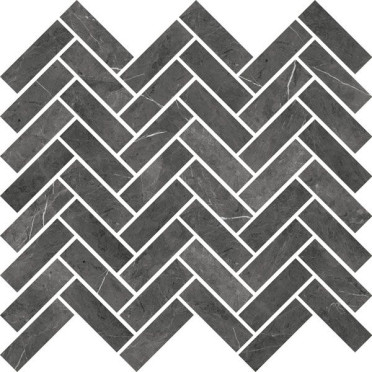 Мозаика SENSI MOS CHEVRON PIETRA GREY 30x30 от ABK Ceramiche (Италия)