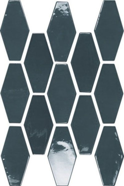 Настенная плитка HARLEQUIN NAVY 10x20 от APE Ceramica (Испания)