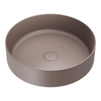 Накладная раковина Omoikiri Mira-PO 40 4972070 бежево-серый