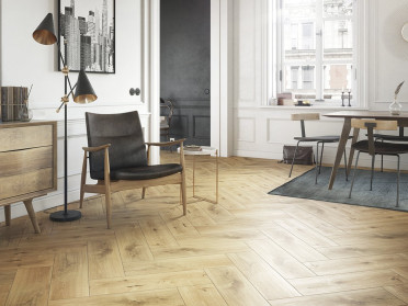 Керамогранит Sandwood глаз. бежевый (16708) 18.5x59.8 от Cersanit (Россия)