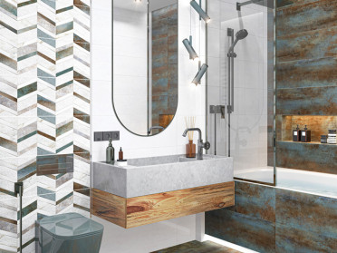 Настенная плитка Oxide (TWU12OXD07R) 24.6x74 от Alma Ceramica (Россия)