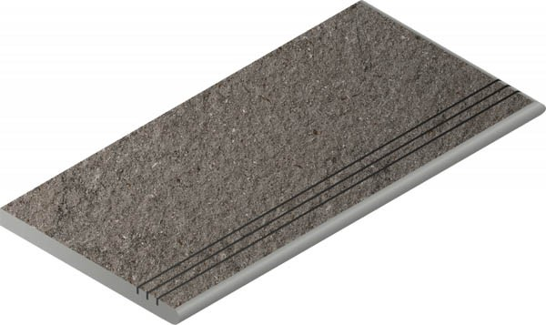 Угловая ступень DISCOVER X2 FUME GRADINO ROUND GRIP DX правая (620040000159) 30x60 от Italon (Россия)