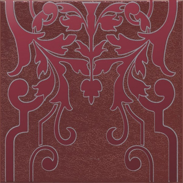 Декор Барберино 2 бордо глянцевый (HGD/C566/5293) 20x20x0.69 от Kerama Marazzi (Россия)