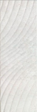 Настенная плитка Сонора1 тип1 декор серый волна 25x75 от Керамин (Беларусь)