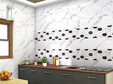 Настенная плитка CARARA BIANCO ERA 30x90 от Gravita (Индия)