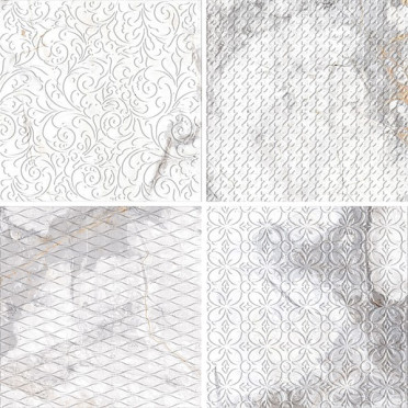 Декор GOLDEN AGE White soft (3LA9) 30x30 от EDIMAXASTOR (Италия)