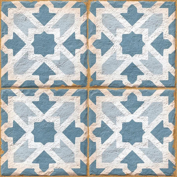 Керамогранит Morocco Azure matt (ENPTR6007MT2020) 20x20x0.8 от Ennface (Индия)