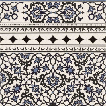 Керамогранит Orly Deco Cenefa матовая 44x44 от Realonda Ceramica (Испания)