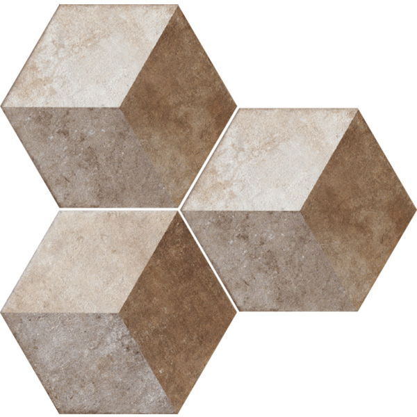 Керамогранит DECO EXAGONA TEXTURE 2 NAT 34.5x40 от Fioranese Ceramica (Италия)