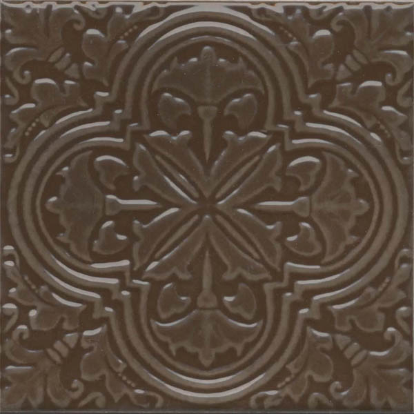 Декор Фес коричневый глянцевый (KMD3STA005BN) 15x15x0.77 от Kerama Marazzi (Россия)