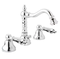 Смеситель для биде Cezares First FIRST-BBS2-01-M хром, ручки металл