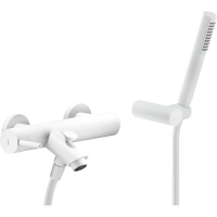 Смеситель для ванны Nobili Live LV00110WM Polar white белый