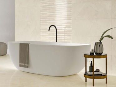 Настенная плитка Supreme Li90 Beige Br Rect (110-012-4) 33.3x90 от STN Ceramica (Stylnul) (Испания)