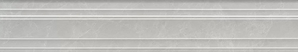 Бордюр Багет Монте Тиберио серый глянцевый обрезной (BLF023R) 7.3x40 от Kerama Marazzi (Россия)