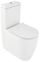 Чаша напольного унитаза с сиденьем микролифт Jacob Delafon Soprano UJAK102-0+E33127-0 безободковая