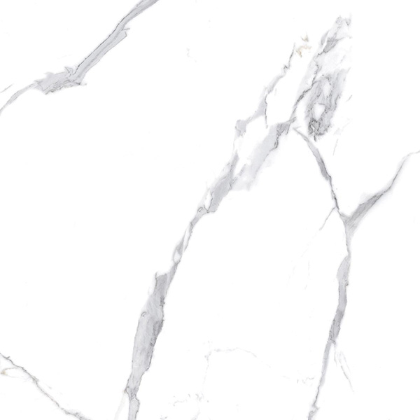 Керамогранит Calacatta Splendid Silver Белый Полированный 80x80 от Ceradim (Индия)