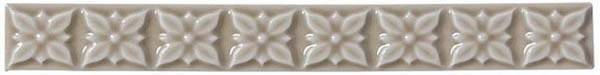 Бордюр STUDIO RELIEVE PONCIANA SILVER SANDS (ADST4021) 2.5x19.8 от ADEX (Испания)