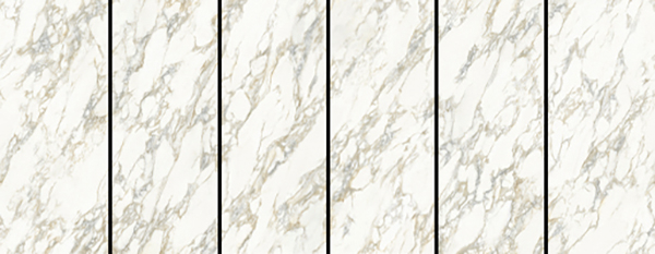 Керамогранит Marble Experience CALACATTA GOLD VC SQ. 6MM (MBV2XPA) 120x280 от Italgraniti (Италия)