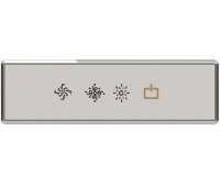 Пульт сенсорный для ванн Aquanet PR9865, с г/м, с а/м, с подсветкой 00205027