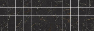 Декор Royal мозаичный чёрный MM60074 20x60 от Laparet