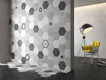 Керамогранит Starkhex Argent Compacglass 25.8x29 от Geotiles (Испания)