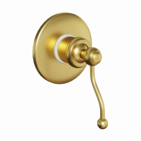 Смеситель для душа Paini Duomo 88PJ690 встраиваемый, матовое золото PVD