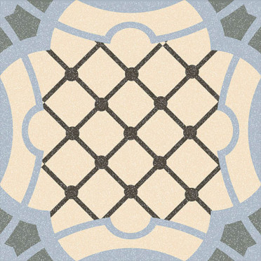 Декор BEL HISTOIRE HUBERT CABOCHON (VVS1515_096) 7.5x7.5 от Revoir Paris (Испания)