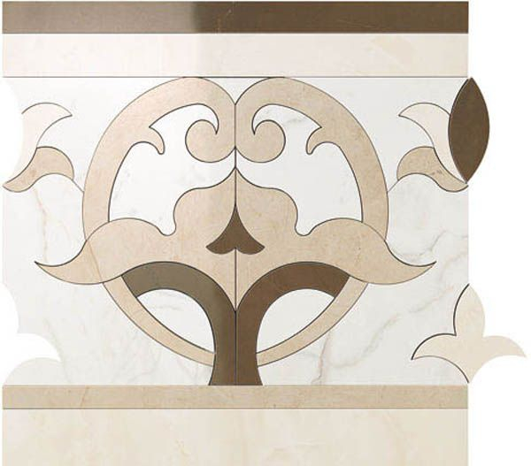 Декор MARVEL ELEGANCE FASCIA WARM (AVW6) 60x60 от Atlas Concorde (Италия)