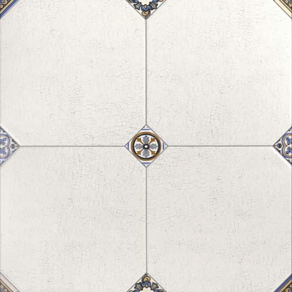 Керамогранит Manises Decor Blanco 58x58 от El Molino (Испания)