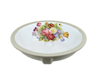 Раковина встраиваемая Bronze de Luxe Alsace 40 1707 белая