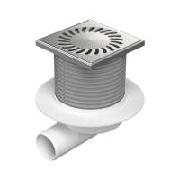 Душевой трап с решеткой Paini 125х125 мм, Нептун