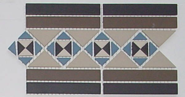 Бордюр Border PARIS Stand.(Tr.1/2 01, Tr.1/4 11+14+16, Strip 14+29) 28x17.3 от TopCer (Португалия)