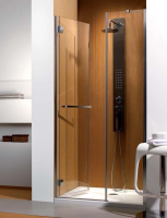 Душевая дверь в нишу Radaway Carena 120 см. профиль хром, стекло прозрачное