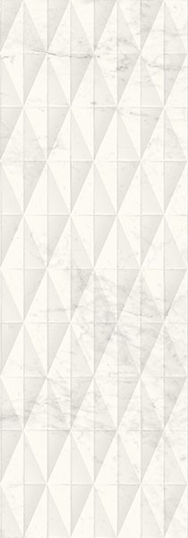 Настенная плитка Allmarble Wall Statuario Struttura Pav? Satin 3D Rett.(M6TD) 40x120 от Marazzi Italy (Италия)