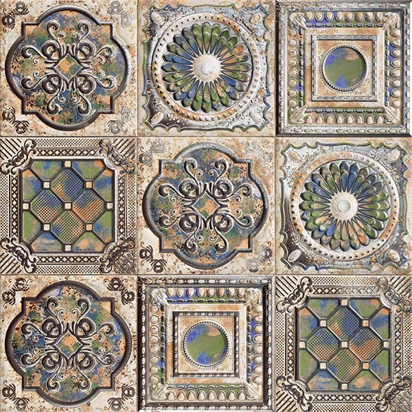 Декор ANTICATTO COLOR (mix) 20x20 от Mainzu (Испания)