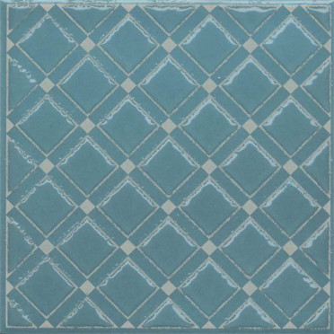 Декор Бахия 1 бирюзовый глянцевый (KMD3STA016GN) 9.8x9.8x0.7 от Kerama Marazzi (Россия)