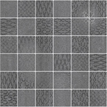 Декор Про Дабл антрацит мозаичный (DD200920/MM) 30x30x0.9 от Kerama Marazzi (Россия)