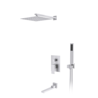 Душевая система D&K Bayern.Liszt DA1515608A04 белая